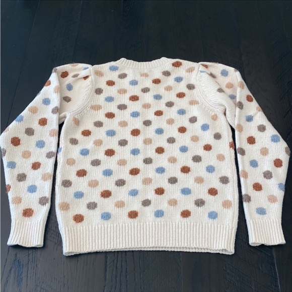 REBECCA TAYLOR - LA VIE POLKA DOT SWEATER - Picture 6 of 8